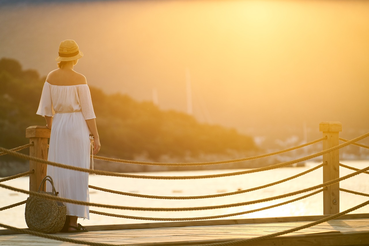holiday, woman, alone, sunset, sun, romantic, to wait, fashion, white, dress, summer, girl, sea, happy, that, people, youth, person, beauty, tropical, sunny, trip, relaxing, relaxation, view, alone, alone, alone, alone, alone, romantic, romantic, dress, happy, sunny, nature, trip, relaxing, relaxing
